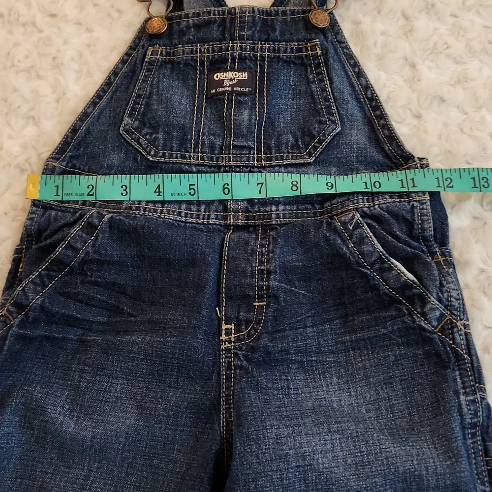 OshKosh B'Gosh Vintage Vestback Denim Overall Romper / Jumper UNISEX
